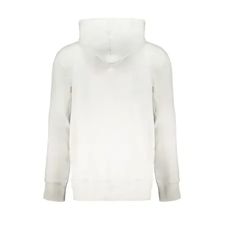 SWEAT-SHIRT ZIPPÉ GRIS CALVIN KLEIN POUR HOMMES - CALVIN KLEIN
