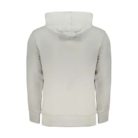 SWEAT-SHIRT SANS FERMETURE ÉCLAIR GRIS CALVIN KLEIN POUR HOMMES - CALVIN KLEIN
