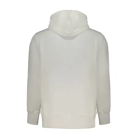 SWEAT-SHIRT SANS FERMETURE ÉCLAIR BLANC CALVIN KLEIN POUR HOMMES - CALVIN KLEIN