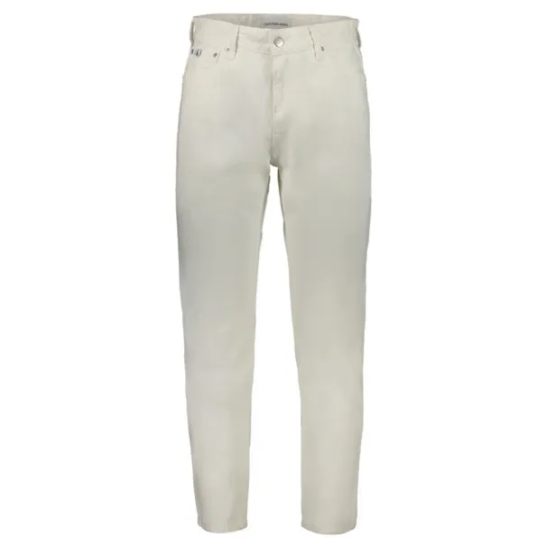 JEAN EN DENIM BLANC POUR HOMMES CALVIN KLEIN - CALVIN KLEIN