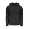 SWEAT-SHIRT SANS FERMETURE ÉCLAIR NOIR CALVIN KLEIN POUR HOMMES - CALVIN KLEIN