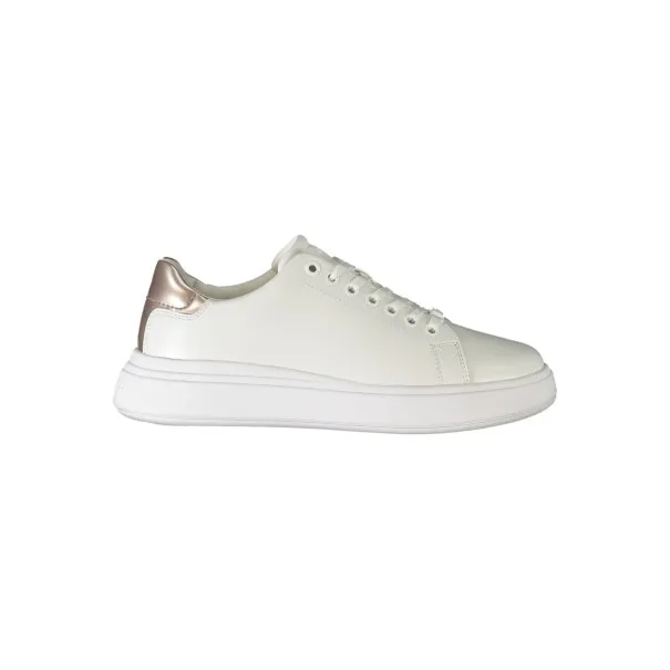 CHAUSSURES DE SPORT FEMME CALVIN KLEIN BLANCHES - CALVIN KLEIN
