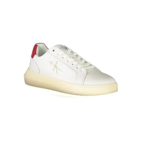 CHAUSSURES DE SPORT POUR HOMMES CALVIN KLEIN BLANCHES - CALVIN KLEIN