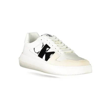 CHAUSSURES DE SPORT POUR HOMMES CALVIN KLEIN BLANCHES - CALVIN KLEIN
