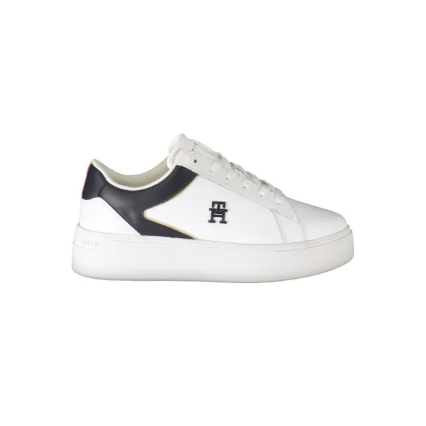CHAUSSURES DE SPORT POUR FEMMES TOMMY HILFIGER BLANCHES - TOMMY HILFIGER