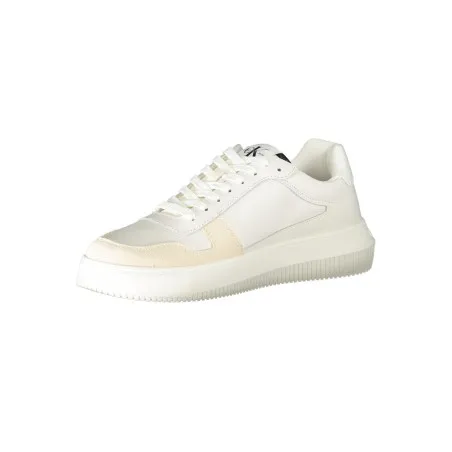 CHAUSSURES DE SPORT POUR HOMMES CALVIN KLEIN BLANCHES - CALVIN KLEIN