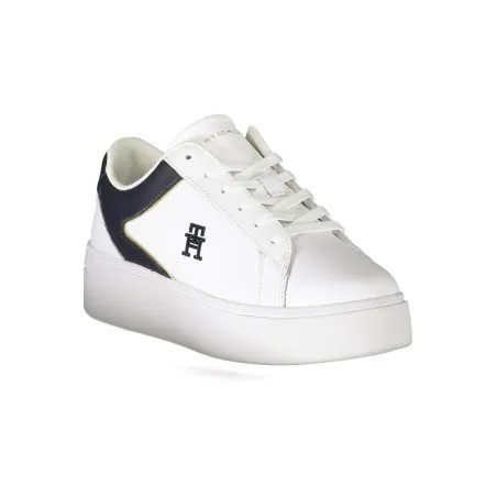 CHAUSSURES DE SPORT POUR FEMMES TOMMY HILFIGER BLANCHES - TOMMY HILFIGER