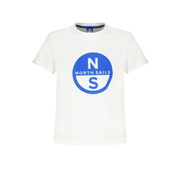 T-SHIRT MANCHES COURTES BLANC NORTH SAILS POUR ENFANT - NORTH SAILS