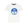 T-SHIRT MANCHES COURTES BLANC NORTH SAILS POUR ENFANT - NORTH SAILS