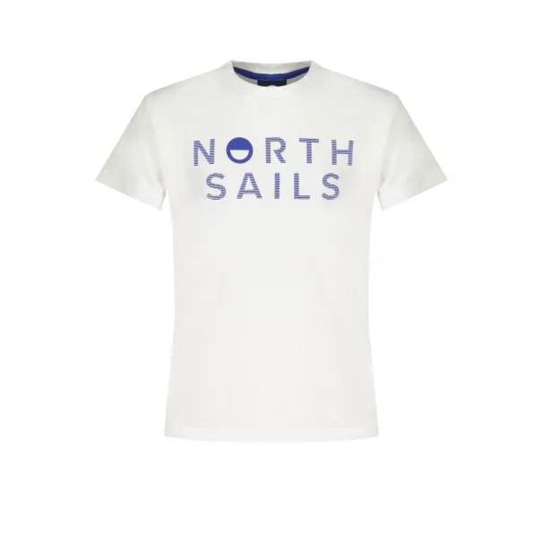 T-SHIRT MANCHES COURTES BLANC NORTH SAILS POUR ENFANT - NORTH SAILS