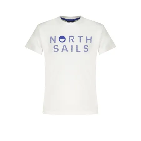 T-SHIRT MANCHES COURTES BLANC NORTH SAILS POUR ENFANT - NORTH SAILS