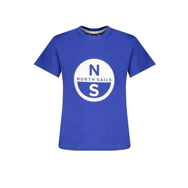 NORTH SAILS T-SHIRT MANCHES COURTES ENFANT BLEU - NORTH SAILS