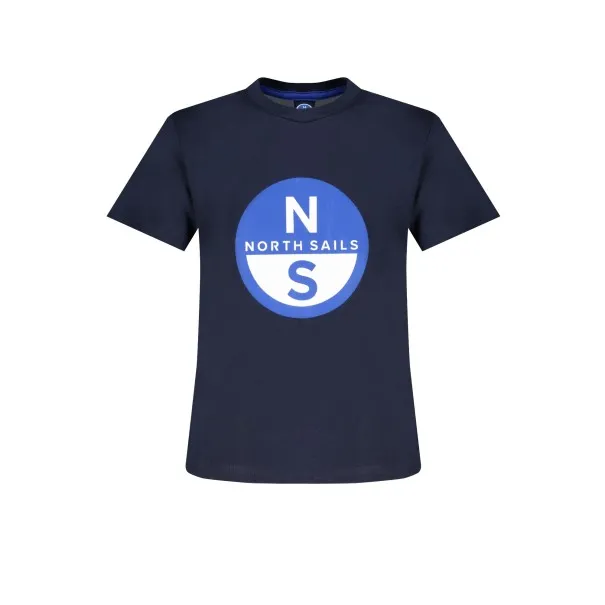 NORTH SAILS T-SHIRT MANCHES COURTES ENFANT BLEU - NORTH SAILS