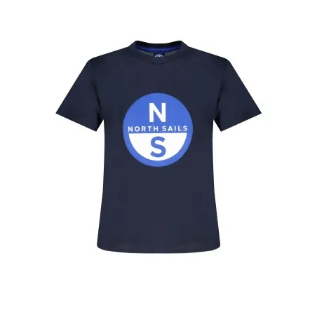 NORTH SAILS T-SHIRT MANCHES COURTES ENFANT BLEU - NORTH SAILS