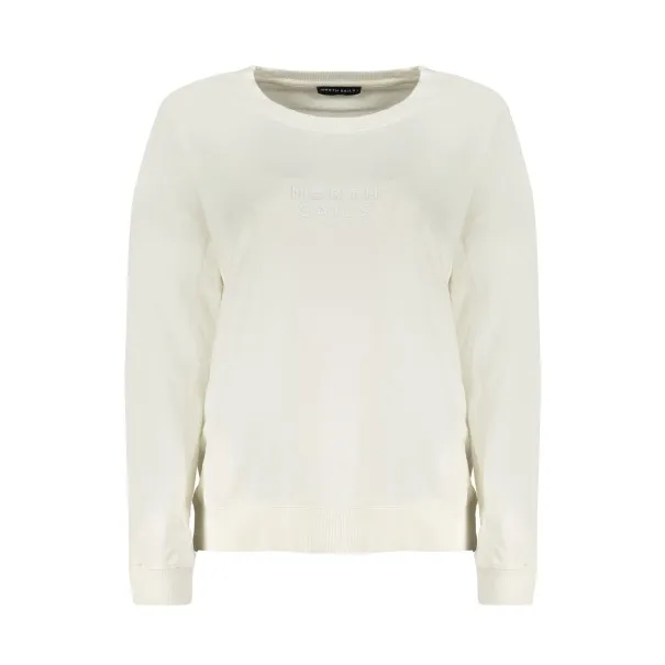 NORTH SAILS SWEAT-SHIRT SANS FERMETURE FEMME BLANC - NORTH SAILS