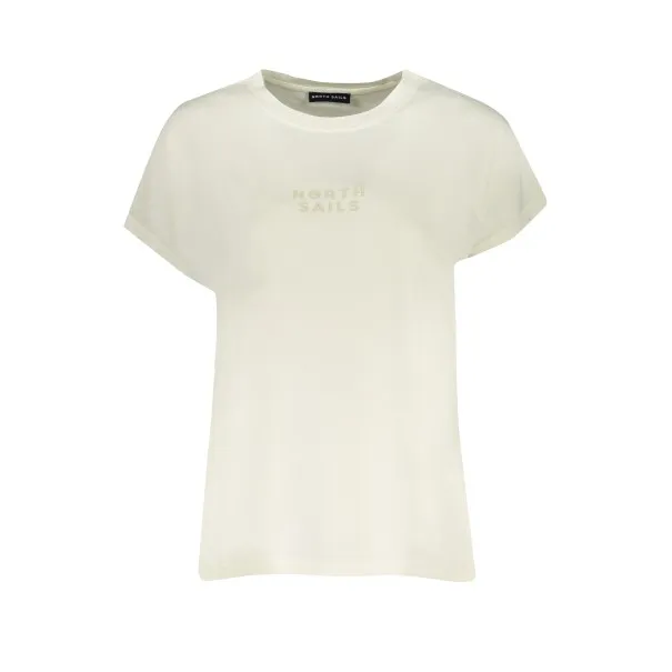 NORTH SAILS T-SHIRT MANCHES COURTES FEMME BLANC - NORTH SAILS