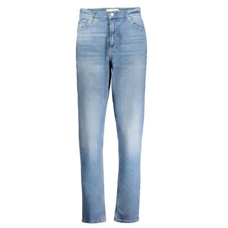 CALVIN KLEIN JEAN EN DENIM FEMME BLEU - CALVIN KLEIN