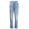 CALVIN KLEIN JEAN EN DENIM FEMME BLEU - CALVIN KLEIN