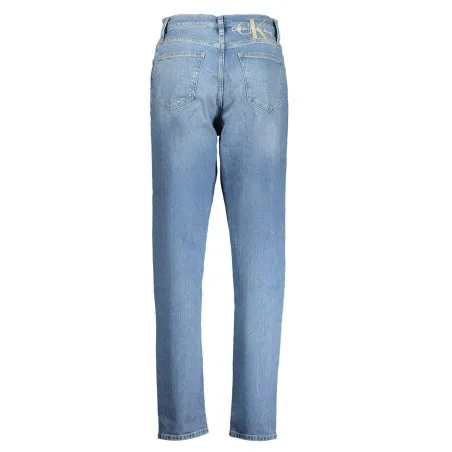 CALVIN KLEIN JEAN EN DENIM FEMME BLEU - CALVIN KLEIN