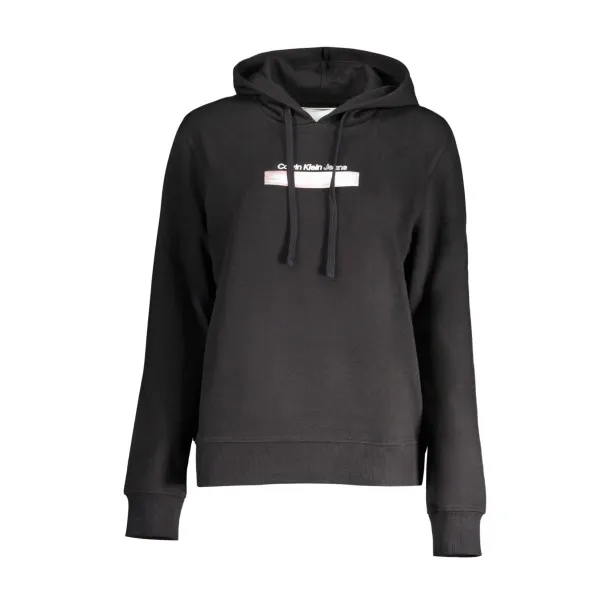 SWEAT-SHIRT SANS FERMETURE ÉCLAIR POUR FEMME CALVIN KLEIN NOIR - CALVIN KLEIN
