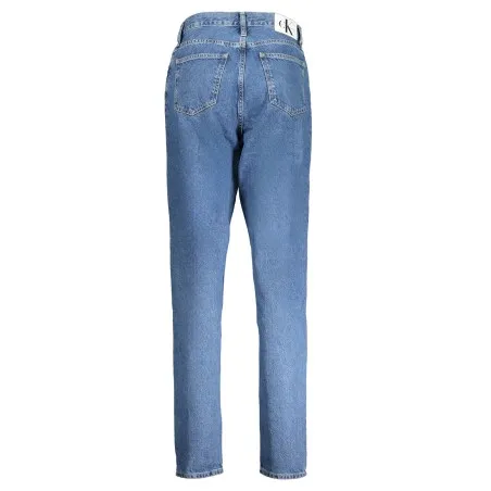 CALVIN KLEIN JEAN EN DENIM FEMME BLEU - CALVIN KLEIN