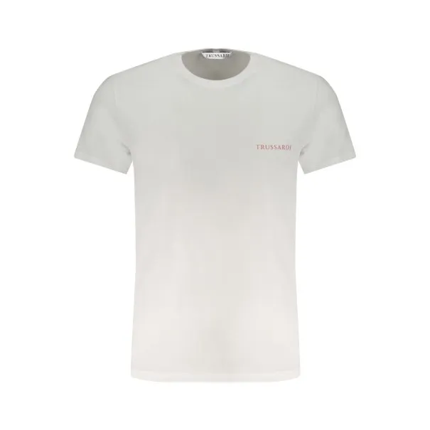 TRUSSARDI T-SHIRT À MANCHES COURTES HOMME BLANC - Trussardi