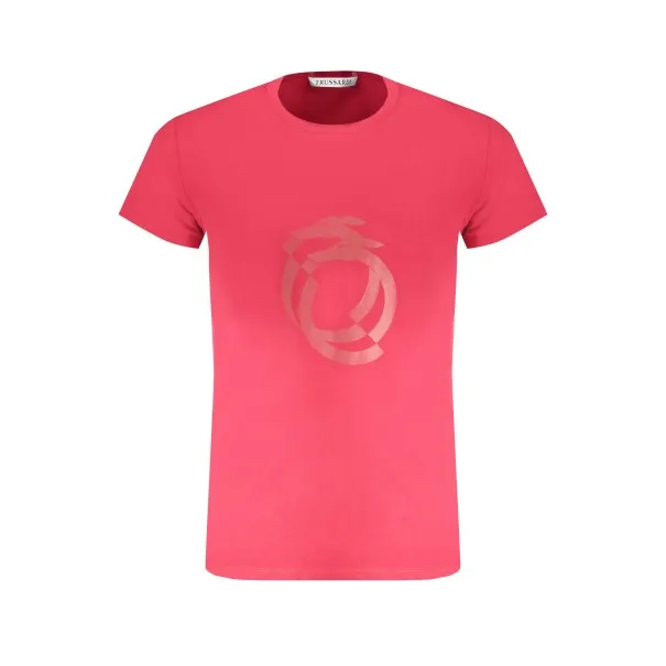 TRUSSARDI T-SHIRT À MANCHES COURTES HOMME ROUGE - Trussardi