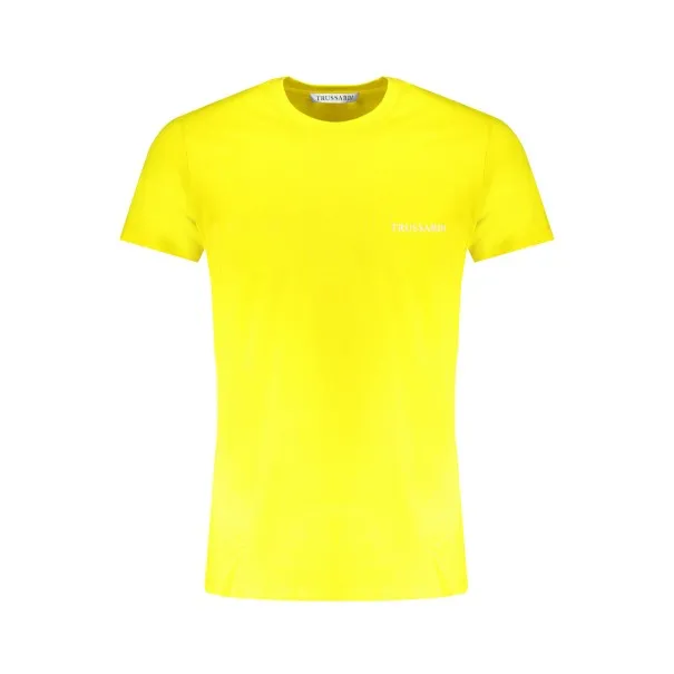 T-SHIRT À MANCHES COURTES HOMME TRUSSARDI JAUNE - Trussardi
