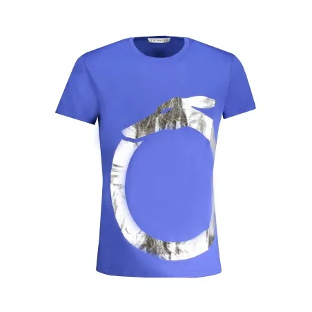 TRUSSARDI T-SHIRT À MANCHES COURTES HOMME BLEU - Trussardi