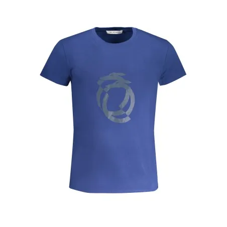 TRUSSARDI T-SHIRT À MANCHES COURTES HOMME BLEU - Trussardi