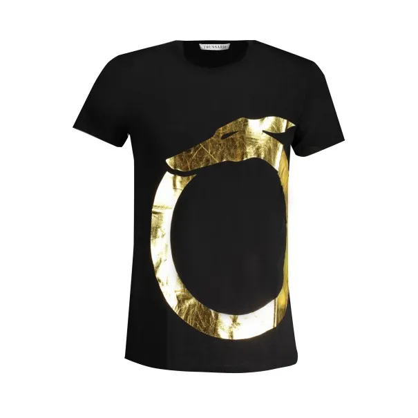 TRUSSARDI T-SHIRT À MANCHES COURTES HOMME NOIR - Trussardi