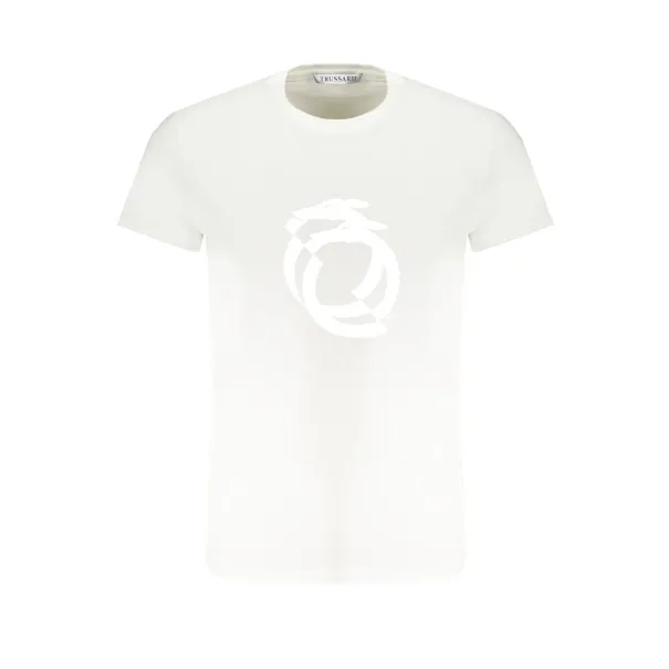 TRUSSARDI T-SHIRT À MANCHES COURTES HOMME BLANC - Trussardi