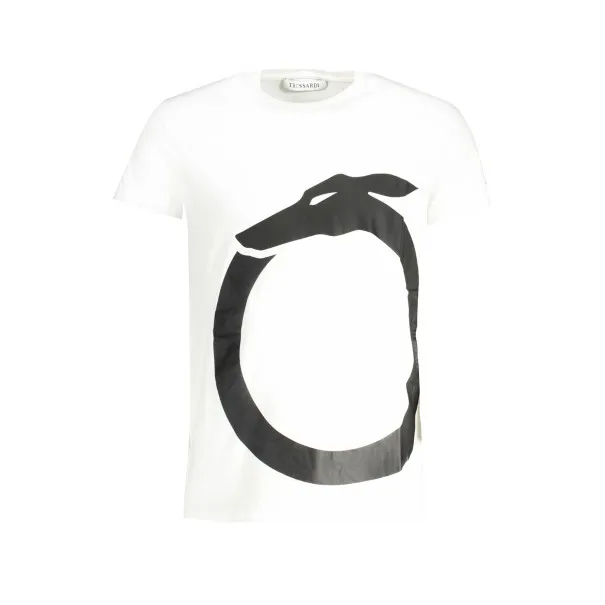 TRUSSARDI T-SHIRT À MANCHES COURTES HOMME BLANC - Trussardi