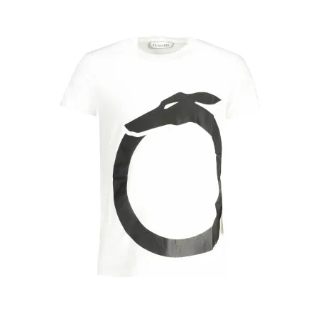 TRUSSARDI T-SHIRT À MANCHES COURTES HOMME BLANC - Trussardi