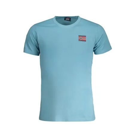 NORVÈGE 1963 T-SHIRT HOMME BLEU À MANCHES COURTES - NORWAY 1963
