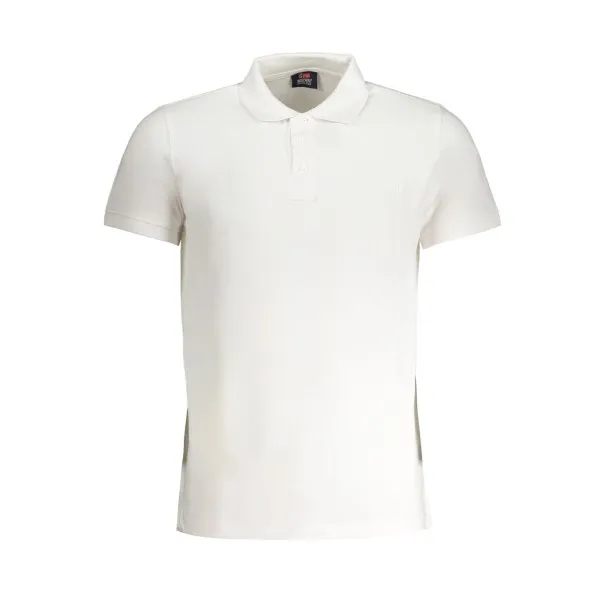 NORVÈGE 1963 POLO BLANC À MANCHES COURTES POUR HOMMES - NORWAY 1963
