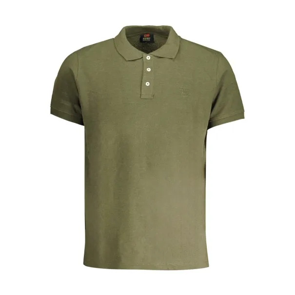 NORVÈGE 1963 POLO MANCHES COURTES HOMME VERT - NORWAY 1963