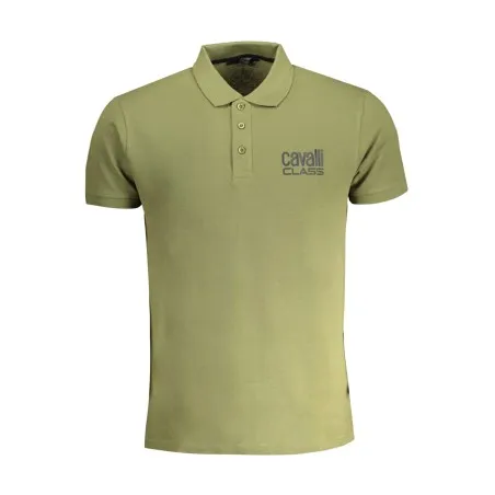 POLO HOMME CAVALLI CLASS VERT MANCHES COURTES - CAVALLI CLASS