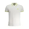 POLO HOMME CAVALLI CLASS BLANC MANCHES COURTES - CAVALLI CLASS