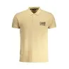 CAVALLI CLASS POLO MANCHES COURTES HOMME BEIGE - CAVALLI CLASS
