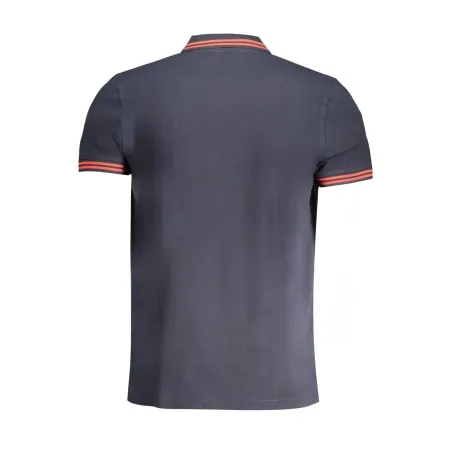 CAVALLI POLO MANCHES COURTES HOMME CLASS BLEU - CAVALLI CLASS
