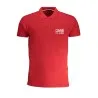 CAVALLI POLO MANCHES COURTES HOMME CLASS ROUGE - CAVALLI CLASS