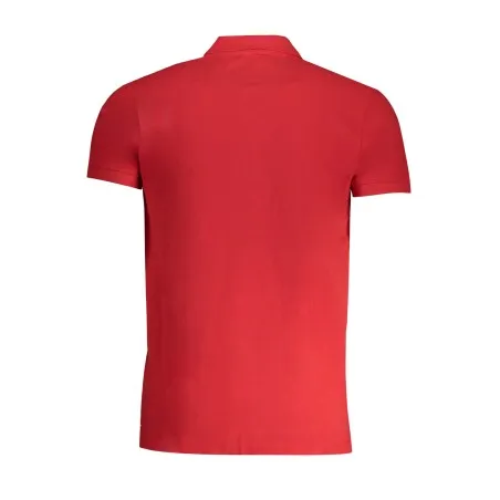 CAVALLI POLO MANCHES COURTES HOMME CLASS ROUGE - CAVALLI CLASS