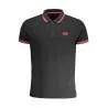 POLO MANCHES COURTES HOMME CAVALLI CLASS NOIR - CAVALLI CLASS