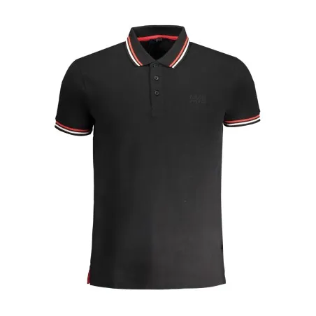 CAVALLI POLO MANCHES COURTES HOMME CLASS NOIR - CAVALLI CLASS