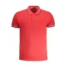 CAVALLI POLO MANCHES COURTES HOMME CLASS ROUGE - CAVALLI CLASS