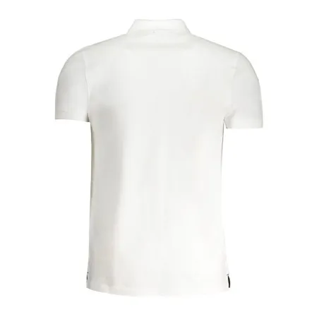 POLO HOMME CAVALLI CLASS BLANC MANCHES COURTES - CAVALLI CLASS