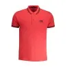 CAVALLI POLO MANCHES COURTES HOMME CLASS ROUGE - CAVALLI CLASS
