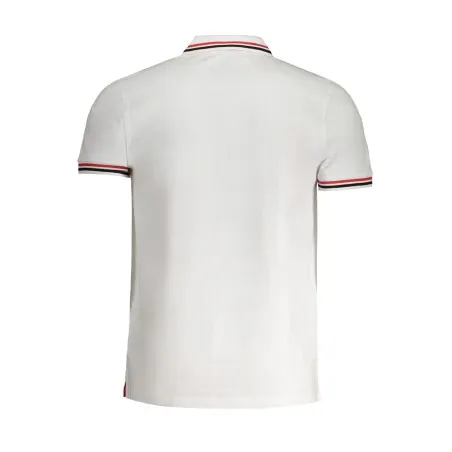 POLO HOMME CAVALLI CLASS BLANC MANCHES COURTES - CAVALLI CLASS