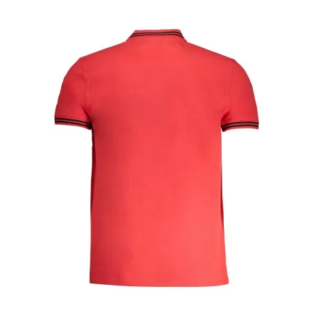 CAVALLI POLO MANCHES COURTES HOMME CLASS ROUGE - CAVALLI CLASS